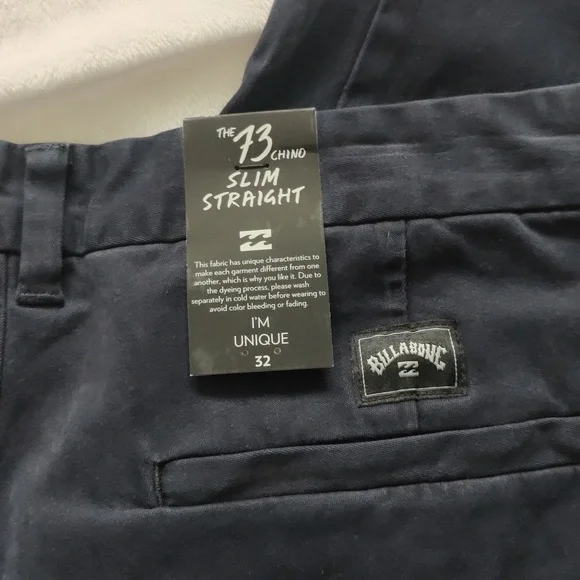42. Billabong '73 Chino Pants | Color - Navy - Picture 12 of 12